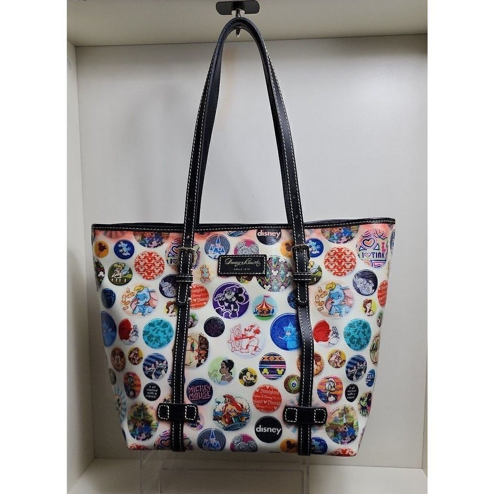 Dooney Bourke X Disney Parks Buttons Tote